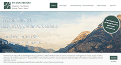 Desktop Screenshot of eva-dickenberger.de